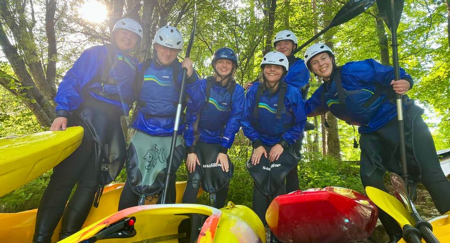 Kajak excursie in Slovenie Kajak excursie in Slovenie